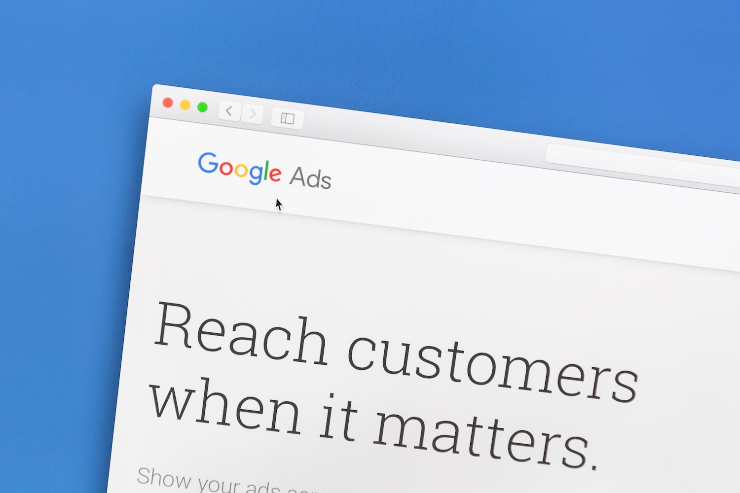 google ad management