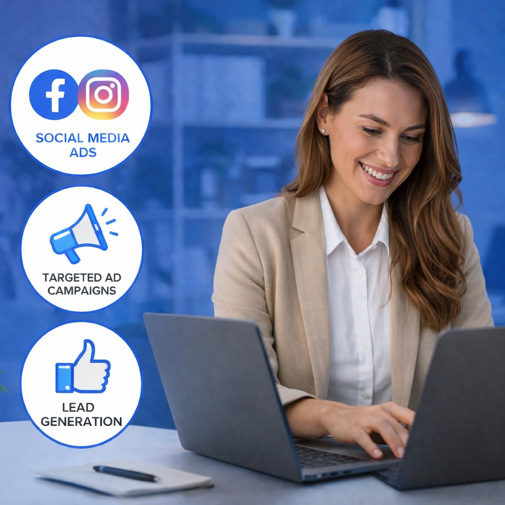 savvy social ads girl